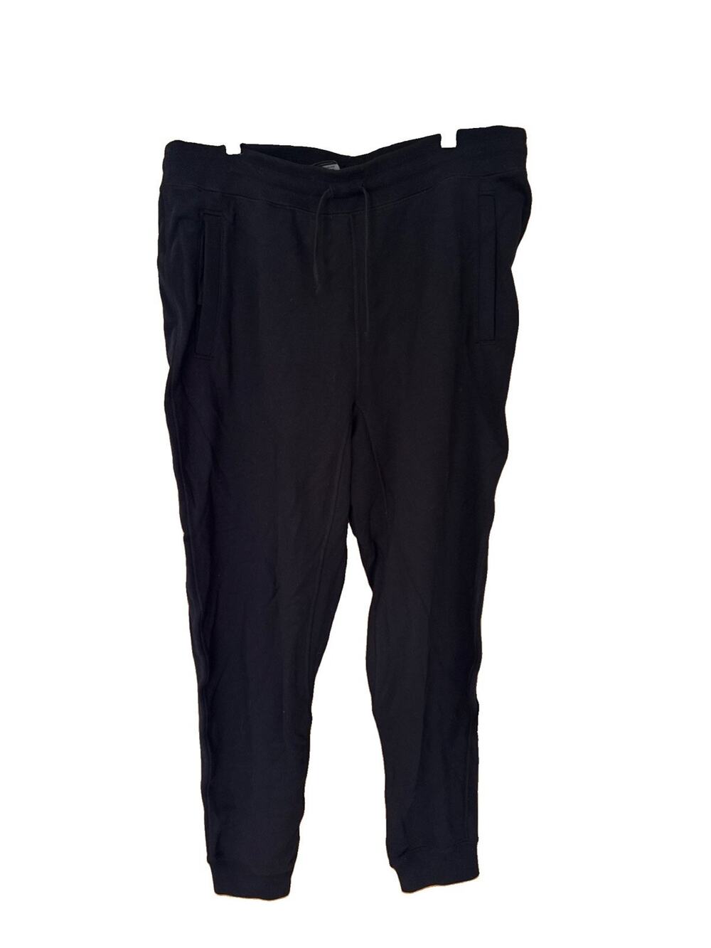 Nike Black Relaxed Jogger Sweats Size Large 36” Waist